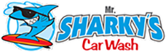 Sharky's Car Wash Logo